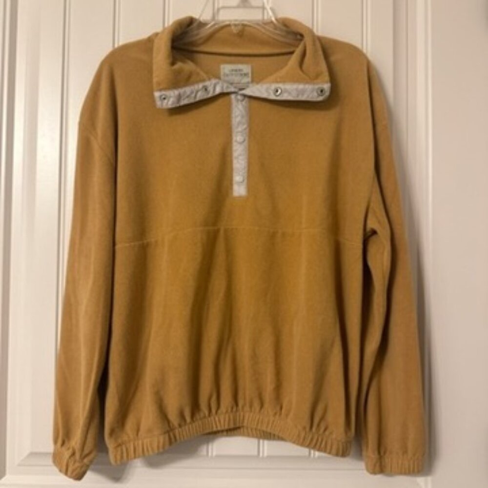Urban Outfitters Brown Fleece Pullover Sweater